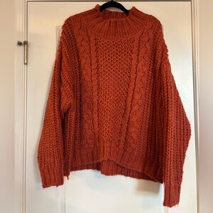 Universal Threat Chunky Turtle Neck Women’s Sweater